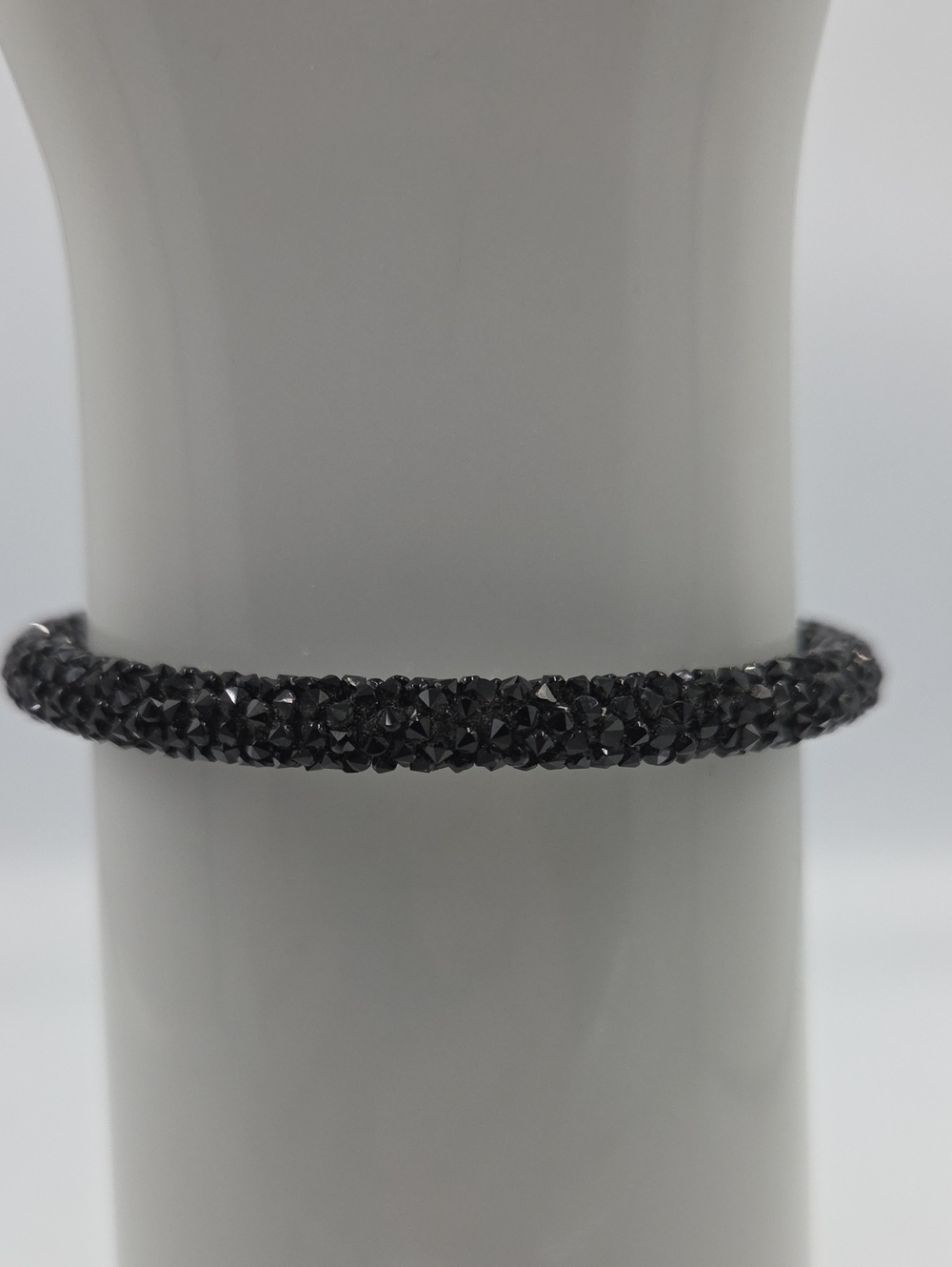 Swarovski Black Crystaldust Cuff Bracelet
